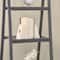 6" White Marble Geometric Curved Pyramid Decorative Bookends